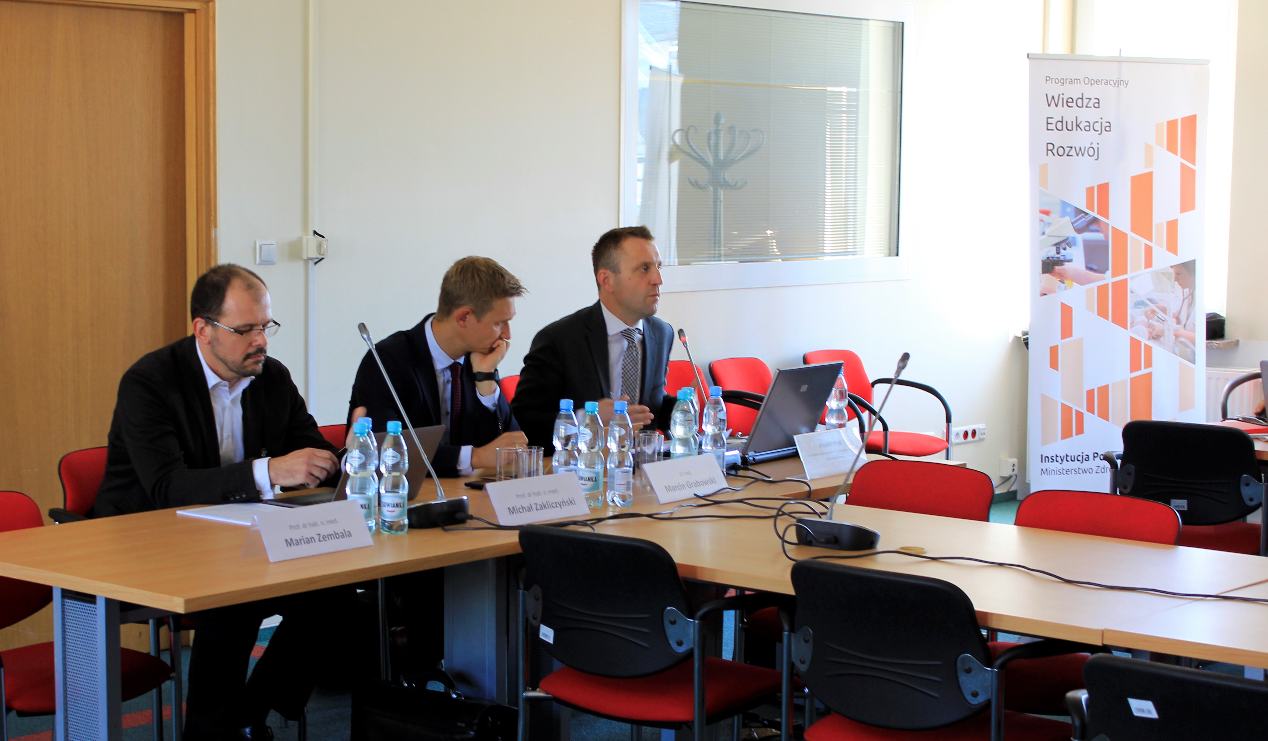 Na zdjęciu prowadzący seminarium